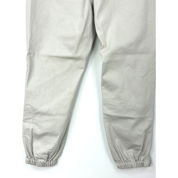 Cabi Compass Women Sz 10 Beige Oyster Pant Ankle Zipper Large Pockets Comfort E1 - Picture 9 of 12